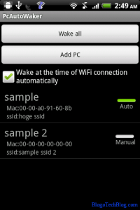 PC Auto Waker Android App