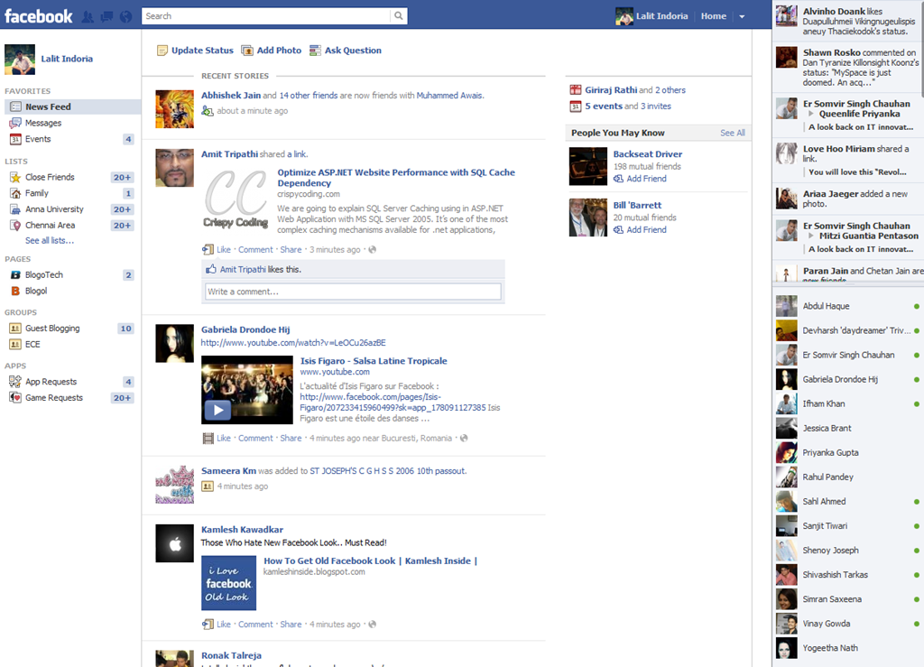 Web facebook version old How to