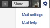 Gmail settings