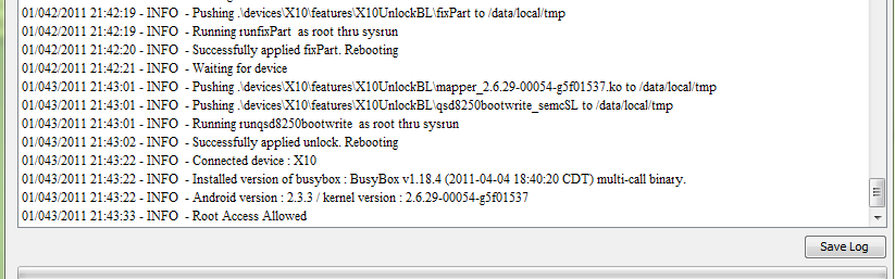 Unlock Xperia X10 mini Bootloader