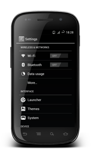 Black Infinitum ICS ROM for Samsung Galaxy S2
